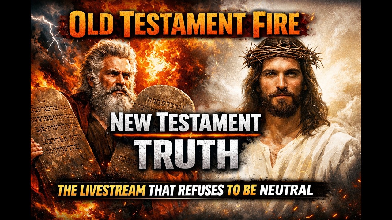 Old Testament Fire, New Testament Truth: The Livestream That Refuses to Be Neutral