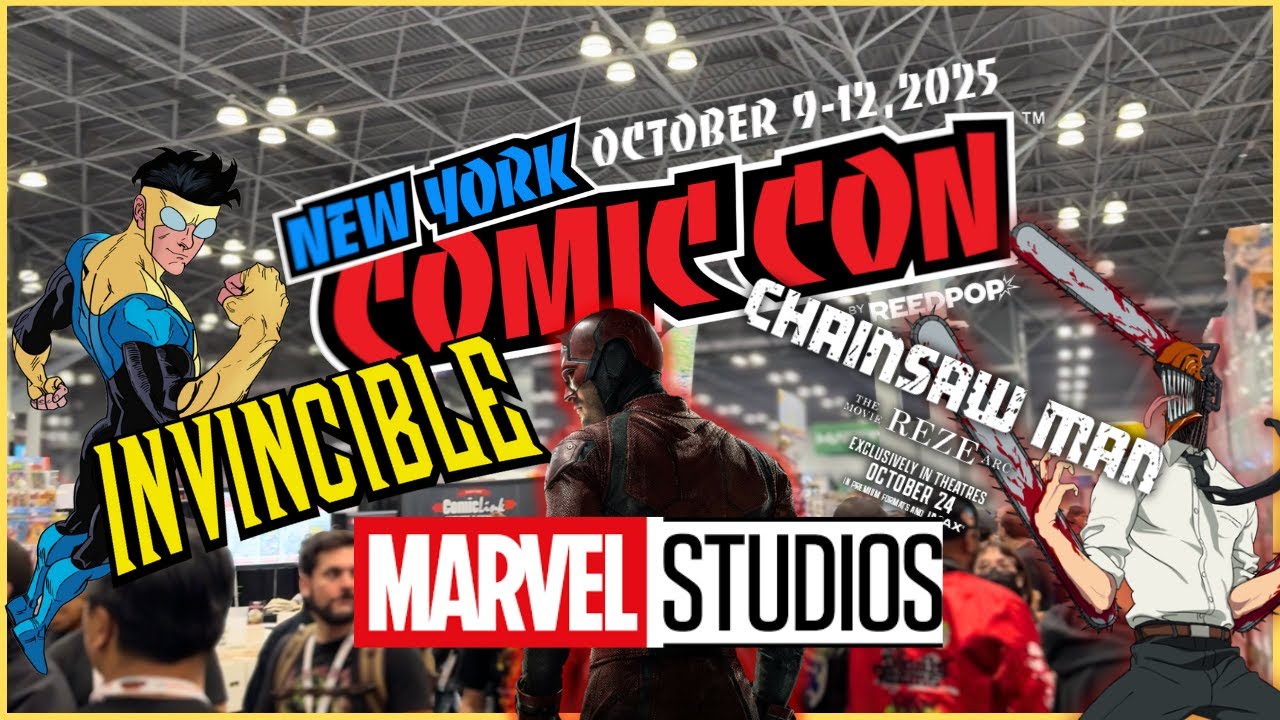 New York Comic Con 2025: The Movie George R.R. Martin,  Robert Kirkman, Charlie Cox, Krysten Ritter