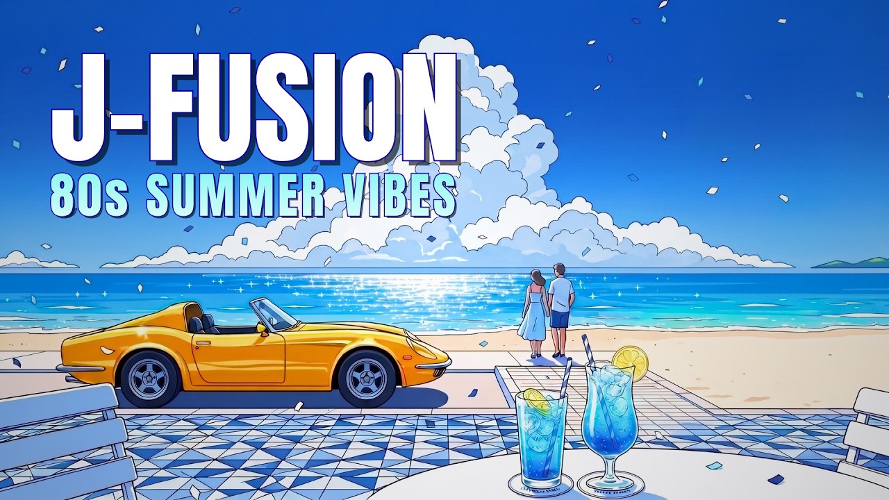 [Playlist] J-Fusion - 80s Summer City Pop Vibes 🌊 Shonan Blue Ocean Grooves - 3H Instrumental