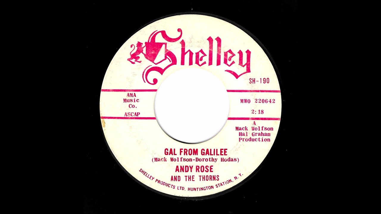 Andy Rose And The Thorns - Gal From Galilee (Shelley)