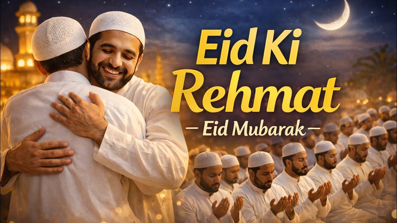 Eid Ki Rehmat | Beautiful Eid Naat 2026 | Emotional Islamic Naat | Eid Mubarak