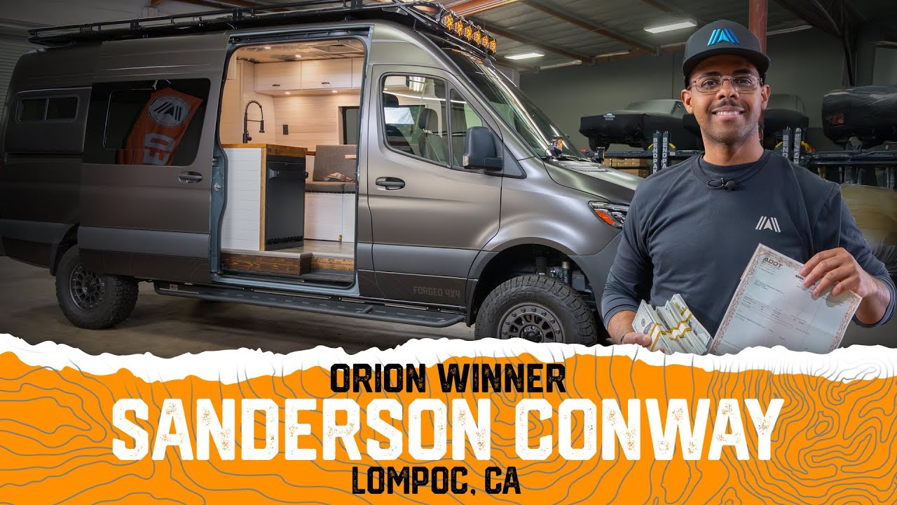 US AIRMAN выигрывает Orion, наш Sprinter Van и 50 000 долларов