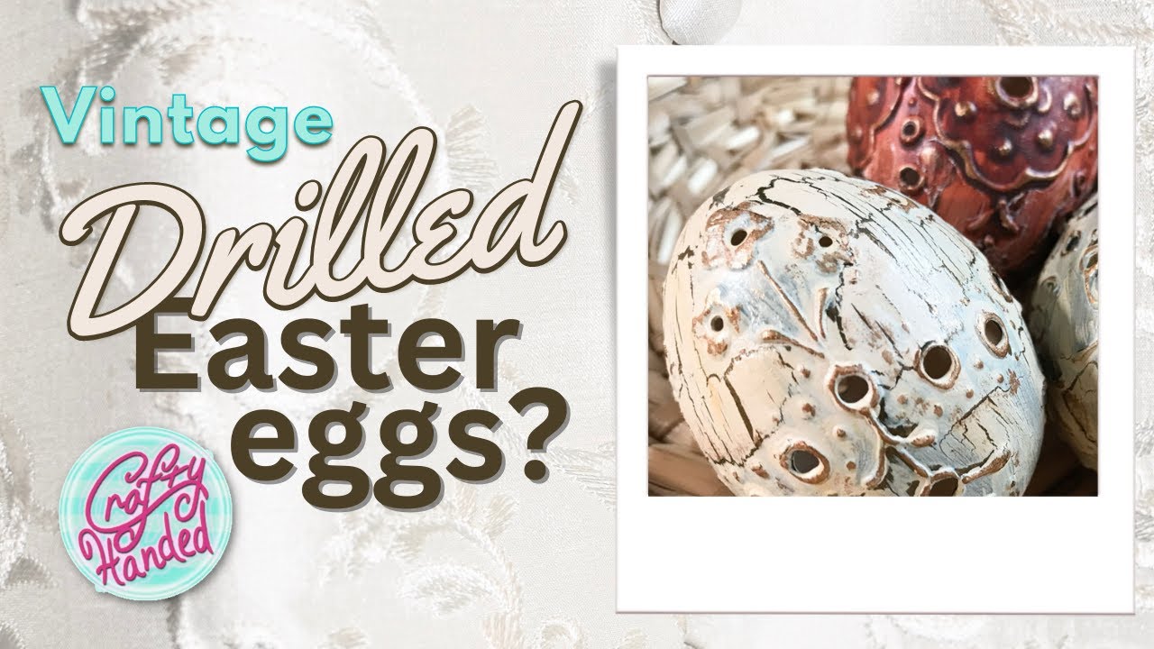 Vintage Easter Eggs Decorating MADEIRA style - TUTORIAL