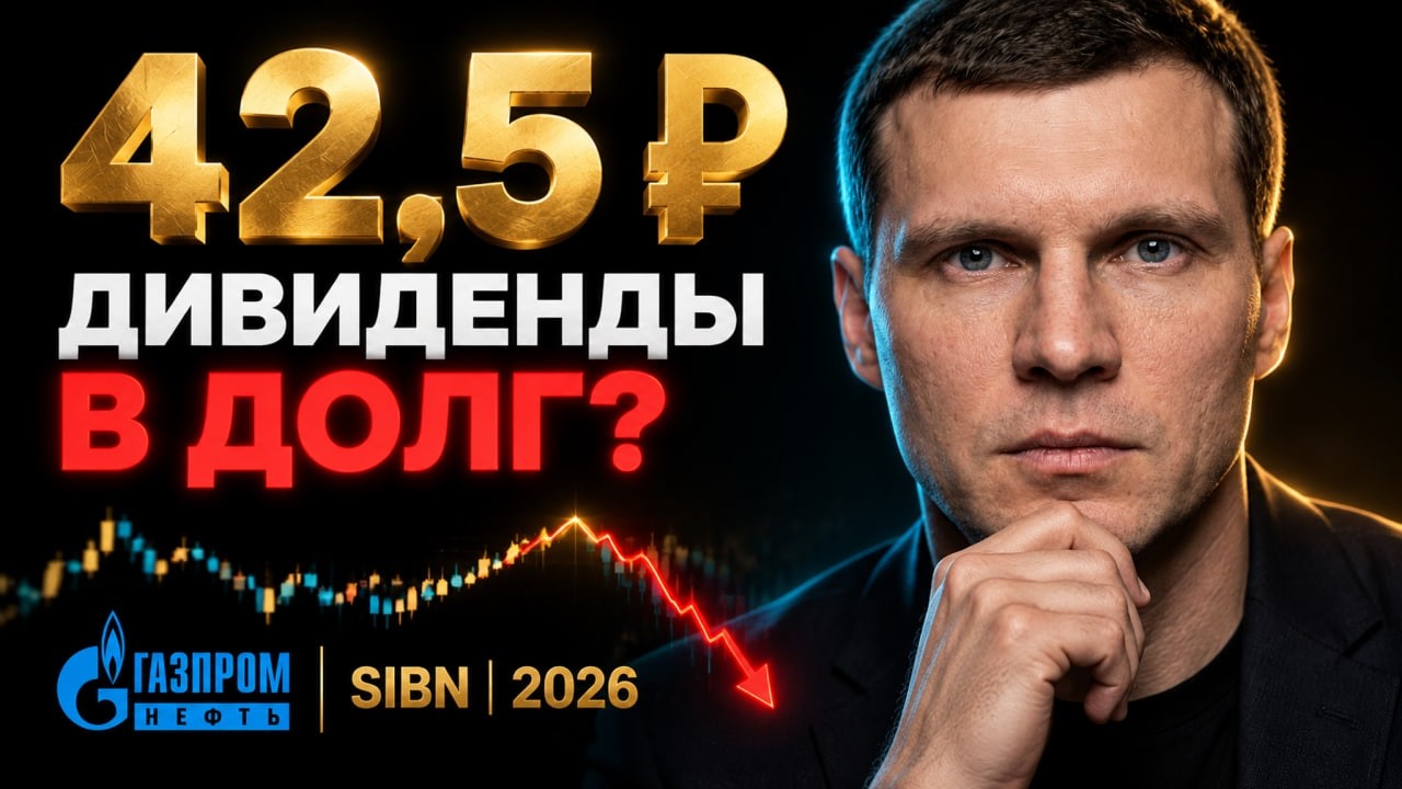 ГАЗПРОМНЕФТЬ: ДИВИДЕНДЫ В ДОЛГ? ⚠️ Рекордная прибыль или скрытая ловушка? Разбор отчёта за 1П 2026