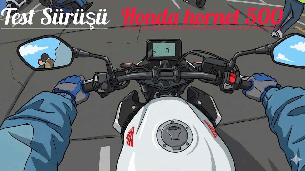 Test Sürüşü | Honda cb500 Hornet #honda #hornet #test #motorcycle #istanbul 