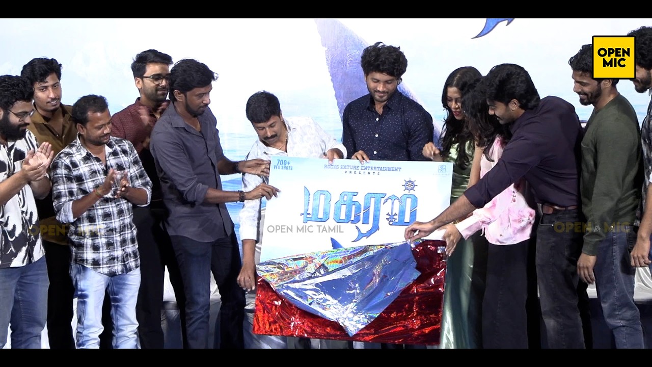 🎬 Makaram Movie Teaser Launch | Open Mic Tamil