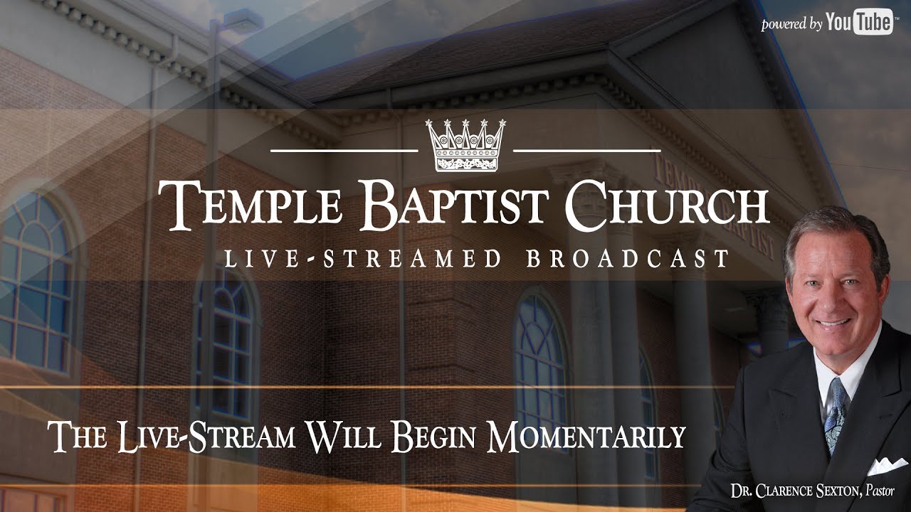 Sunday Evening Meeting of the Temple Baptist Church • Adult Choir Christmas Presentation