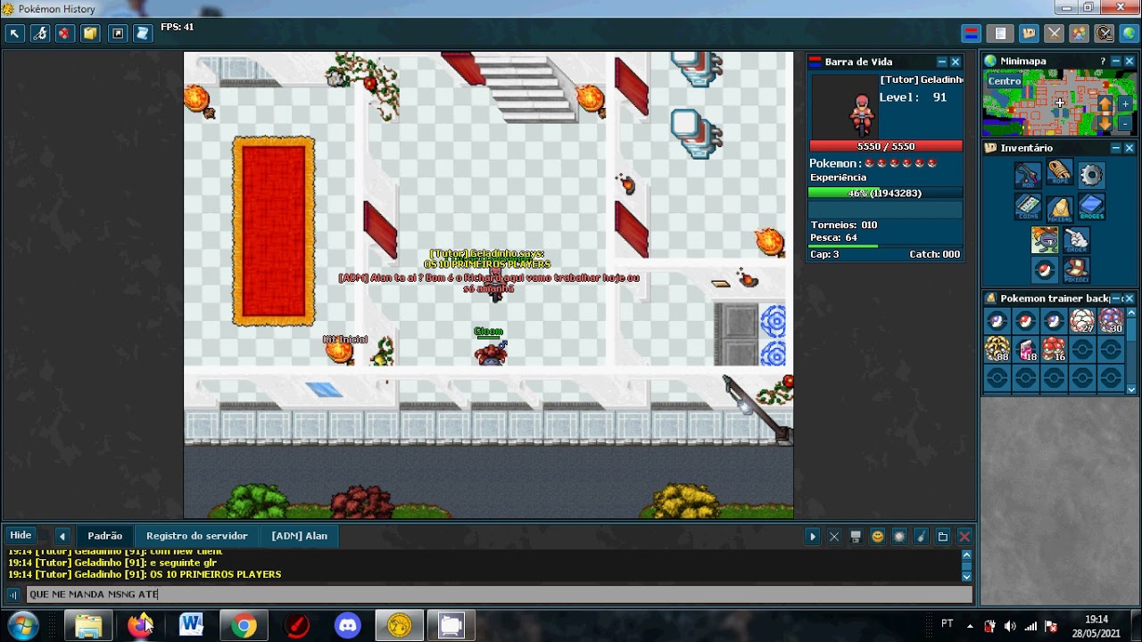 Novo Poketibia Base Otpokemon antigo com New Client