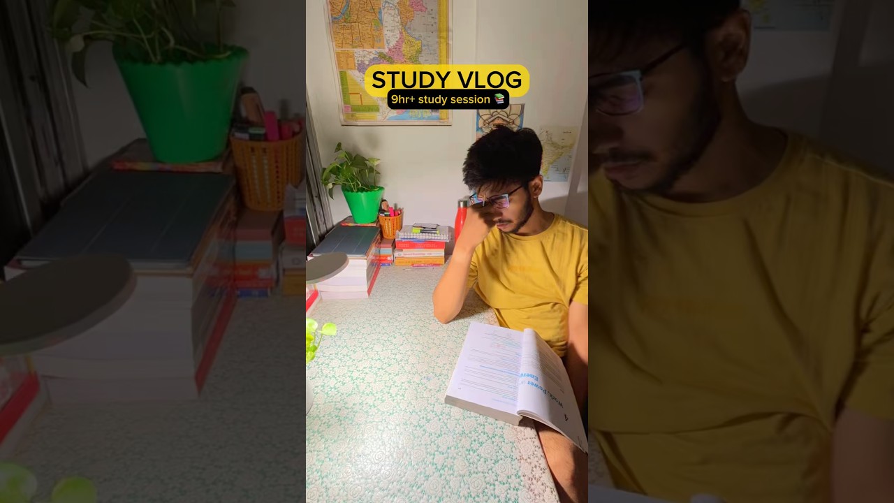 9 Hours+ Study Challenge #shorts