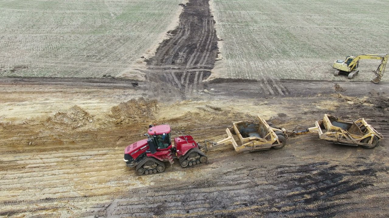 Building a big irrigation pond  (Ep 16)