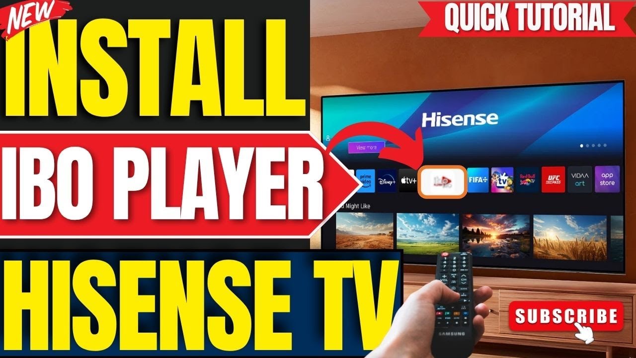 Как установить приложение Ibo Player Pro на любой смарт-телевизор Hisense (гид на 2026 год)