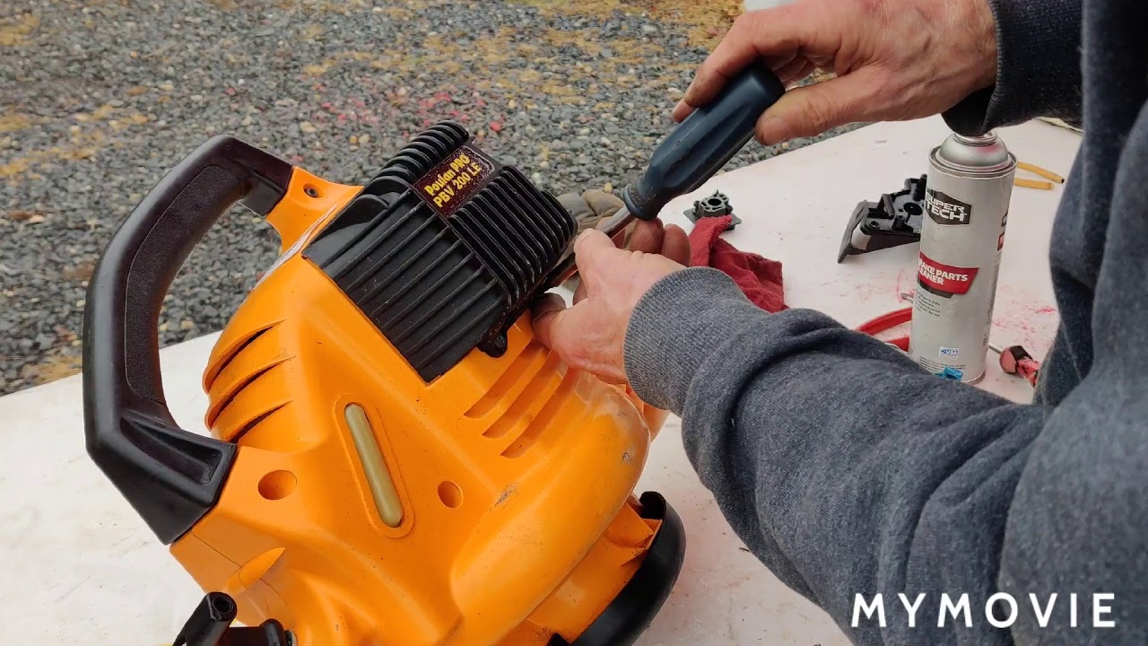Poulan hand held blower fuel line replacement PT 2