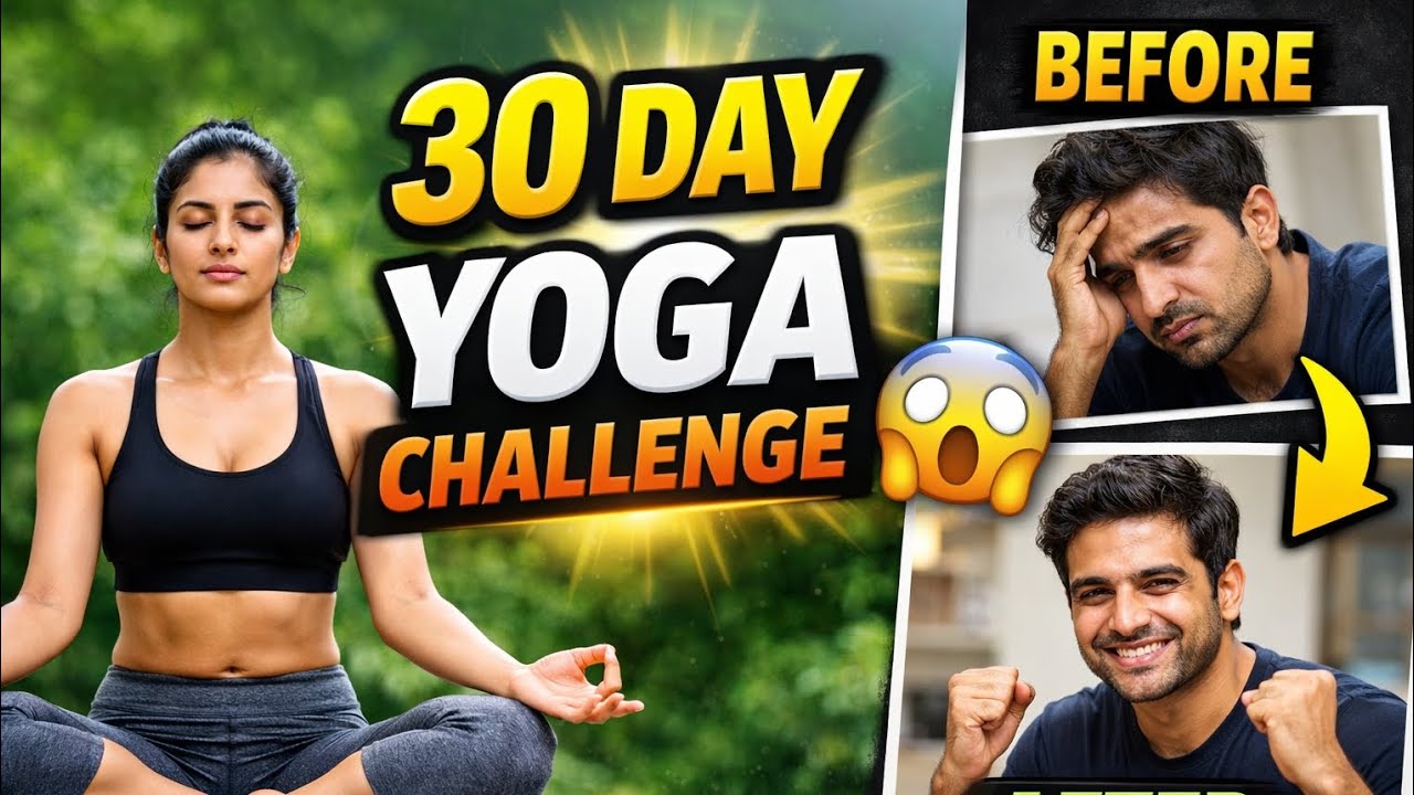 30 दिन रोज 10 मिनट योग करें – शरीर और दिमाग में चौंकाने वाला बदलाव