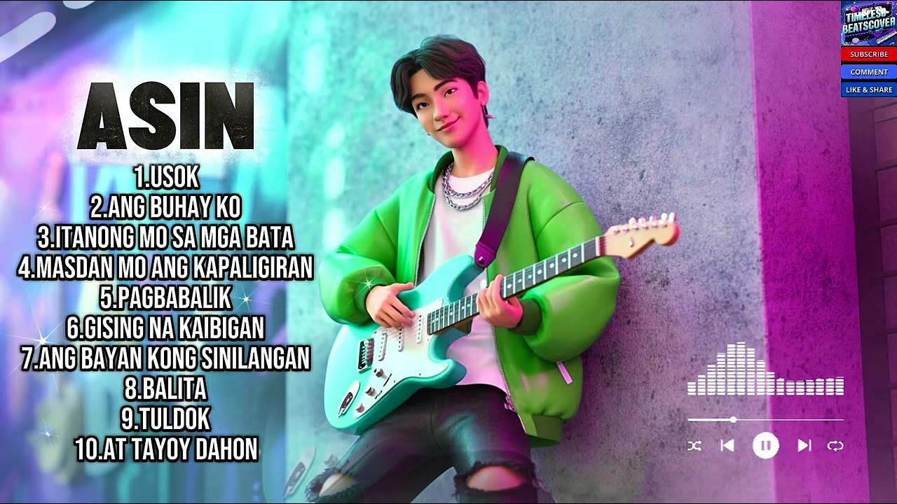 ASIN Greatest Hits 🎸 Slow Rock and Alternative Music Remix Cover 