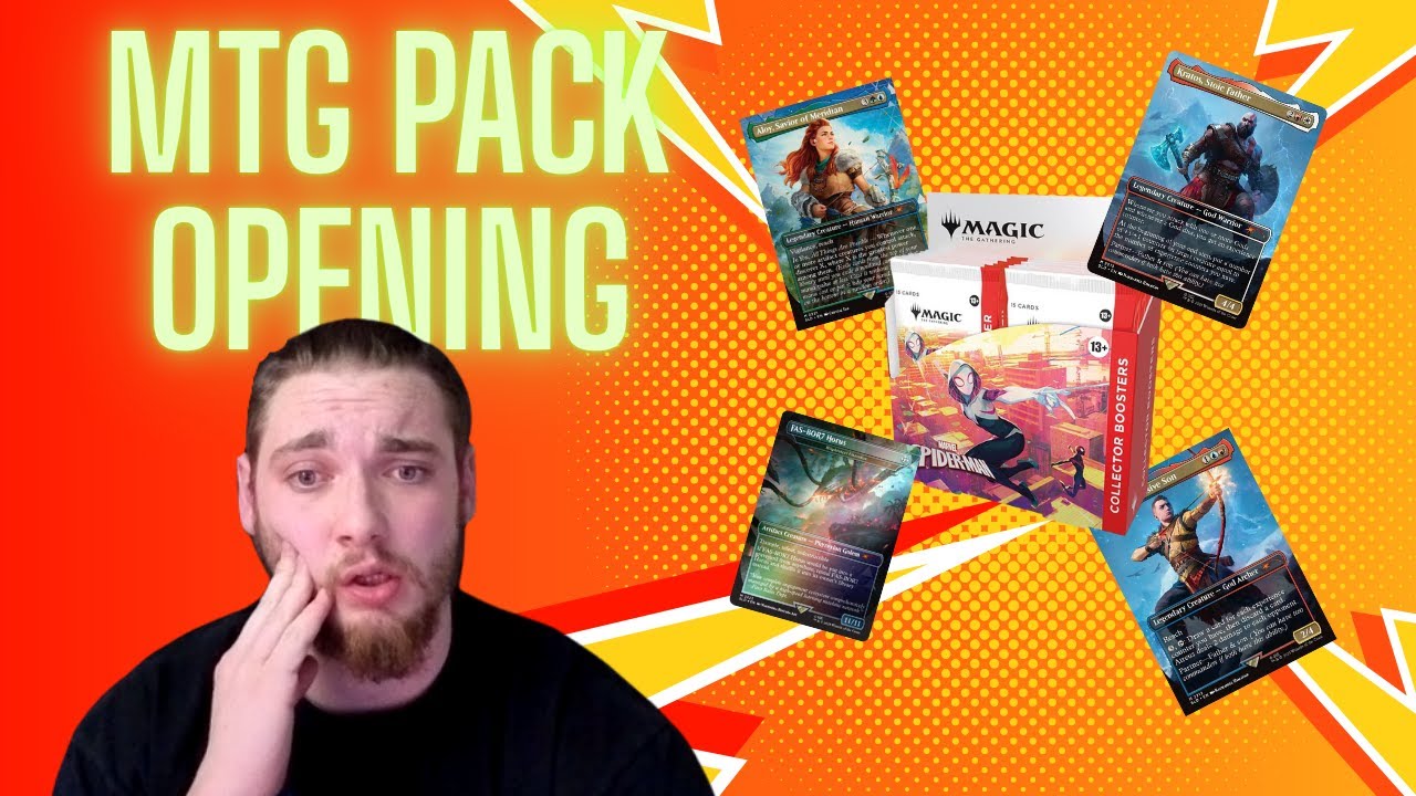 MTG Pack Opening: Spider Man and Secret Lair's. part 1