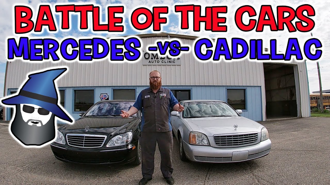 CAR WIZARD's Battle of the Luxury Cars: Mercedes vs Cadillac