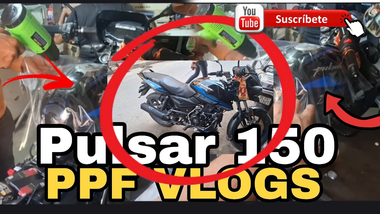 Bajaj pulsar 150 full body 3d Lamination  vlogs