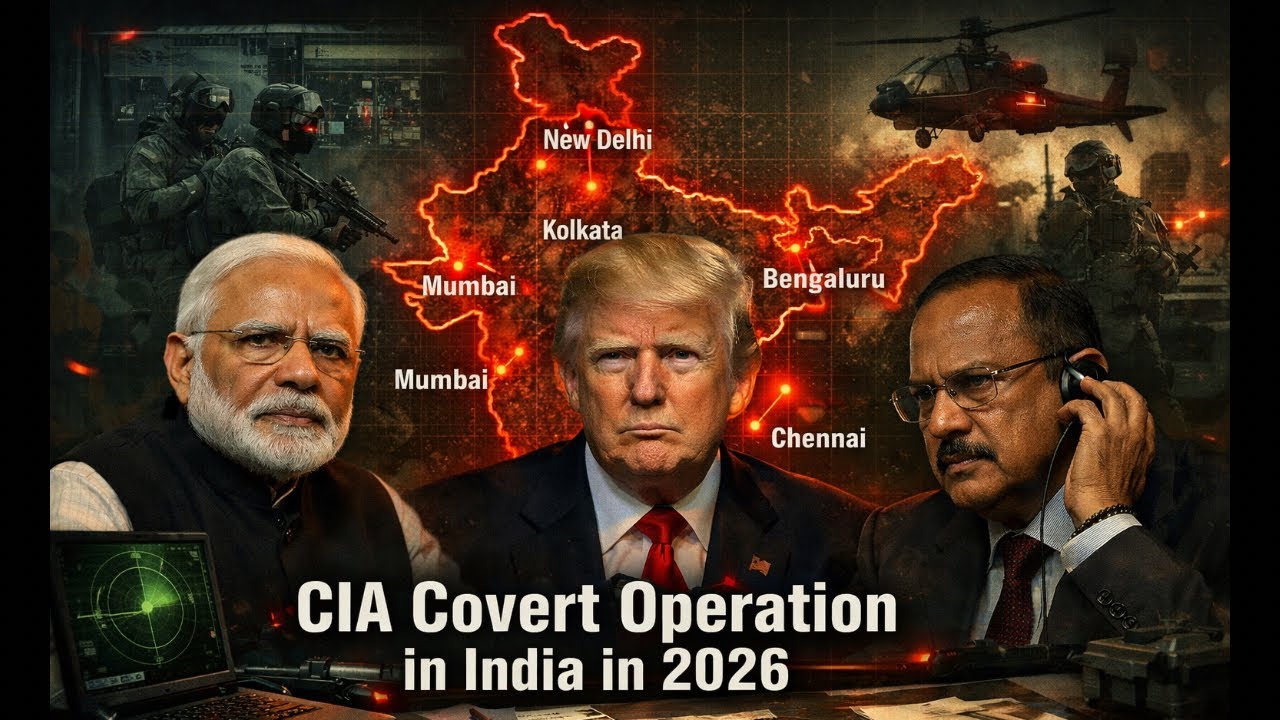 CIA Covert Operations in India in 2026