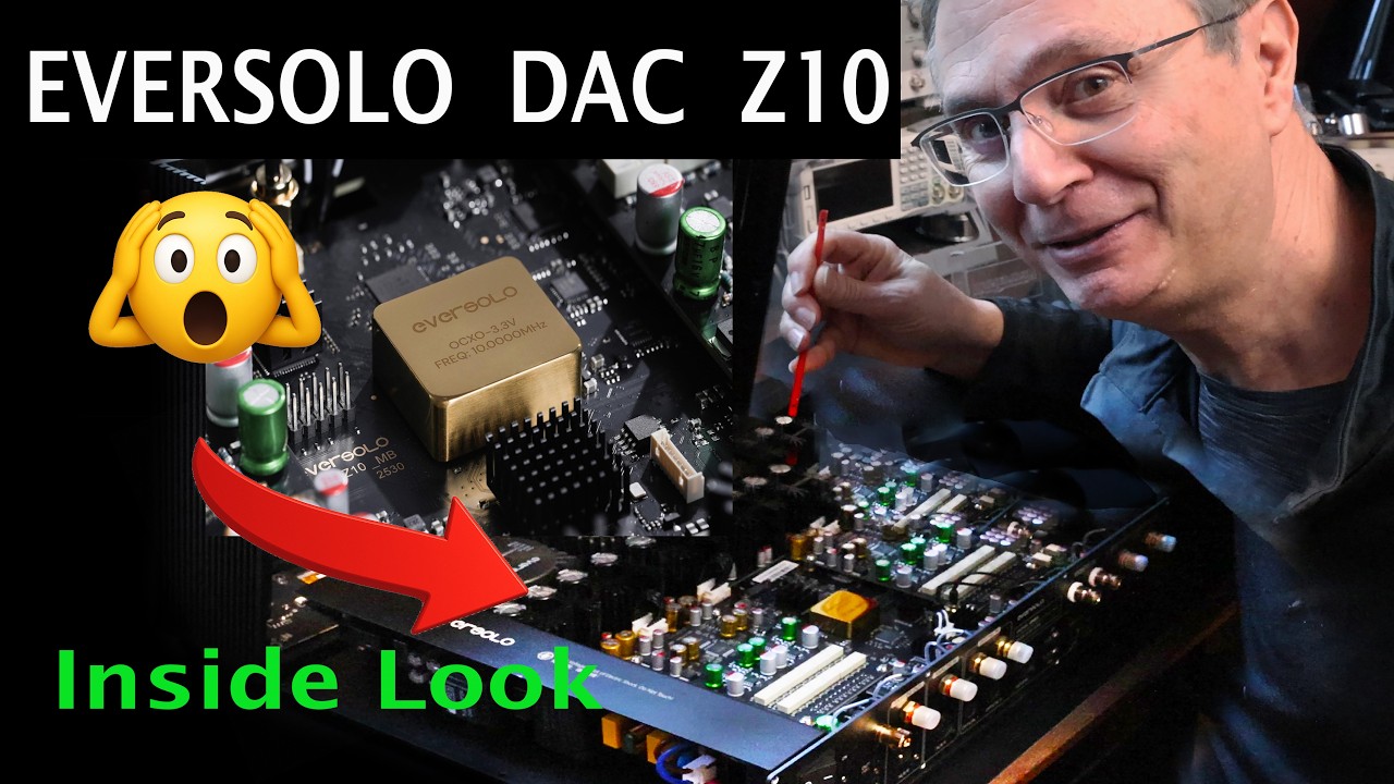 ЦАП Eversolo Z10: потрясающая красота и звучание, как внутри, так и снаружи.