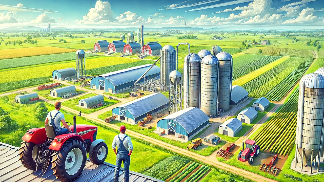 MEGA FARM on NO MAN'S LAND From $0 | Farming Simulator | SUPERCUT