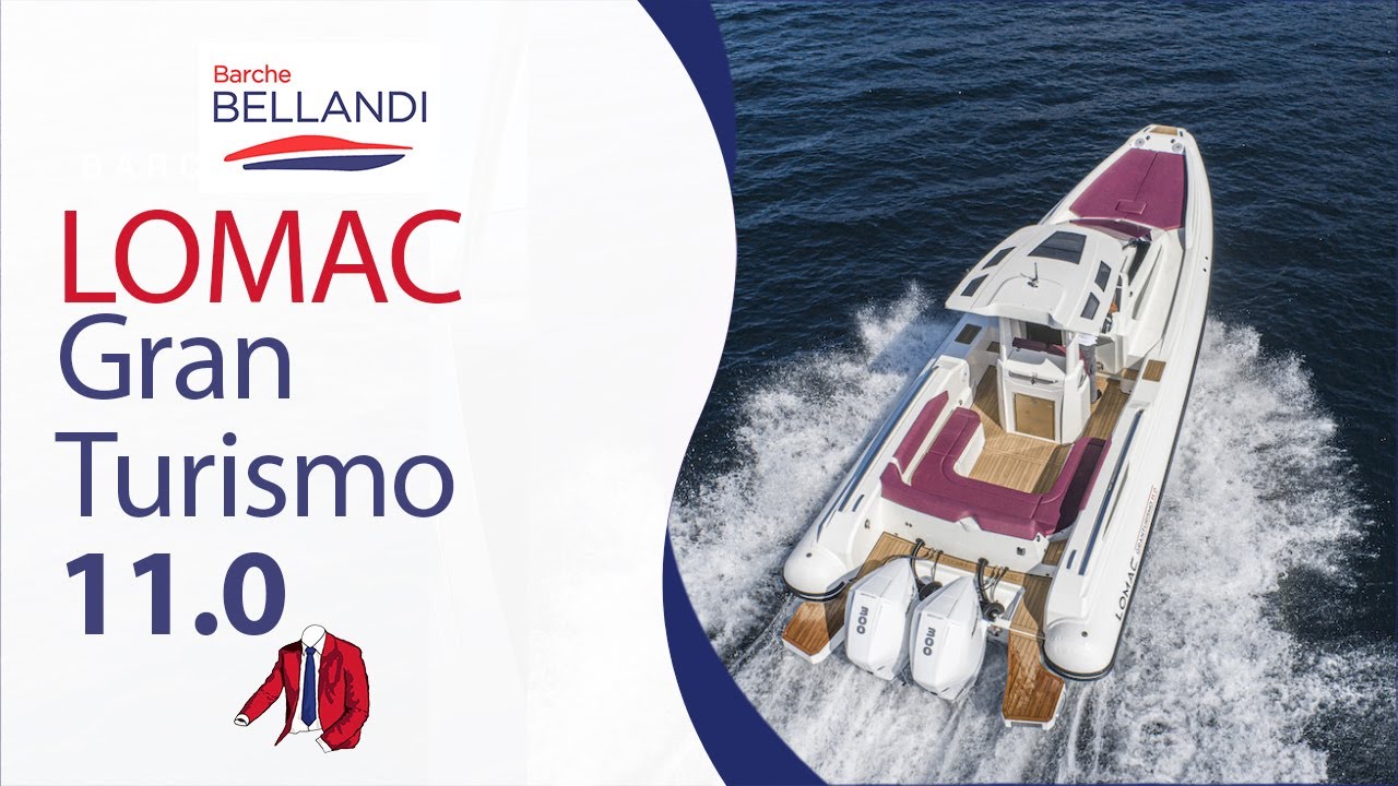 Lomac Gran Turismo 11.0 - Test in mare di Oscar Bellandi al salone nautico di Genova