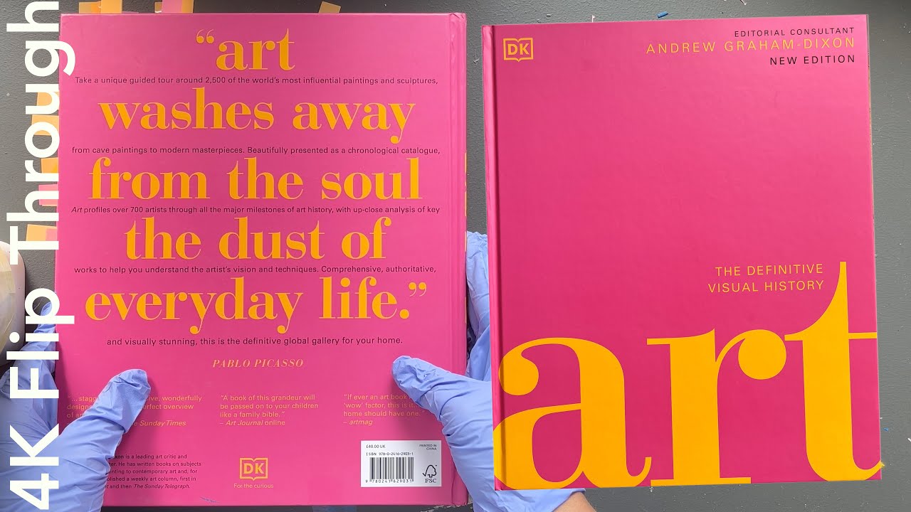 [Art Book 4K Flip Through] ART : The Definitive Visual History
