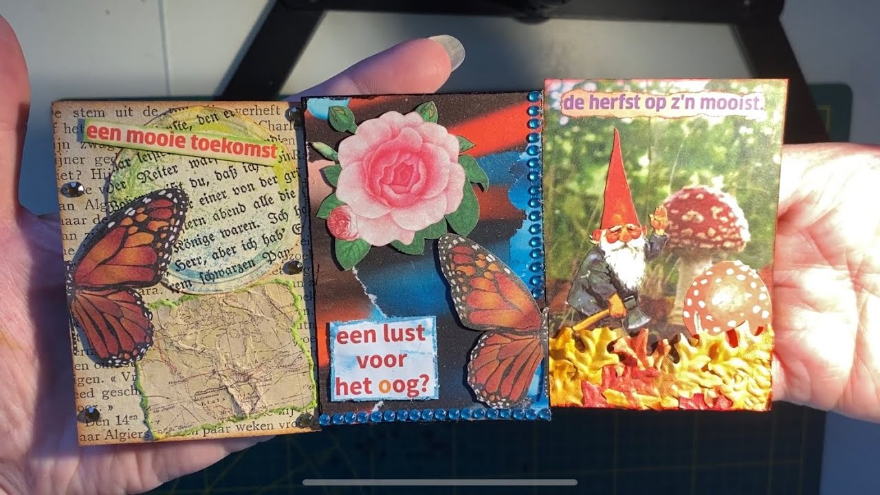 Goedkoop ATC kaartjes maken van een tijdschrift 