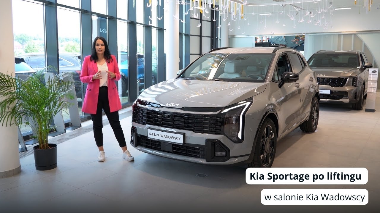 Kia Sportage po liftingu - przegląd dostępnych wersji wyposażenia