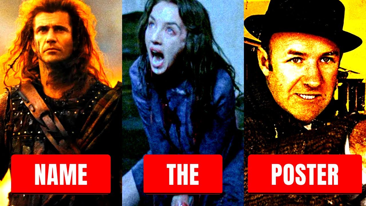🎬 Can You Name These 105 Movies From Just Their Posters?