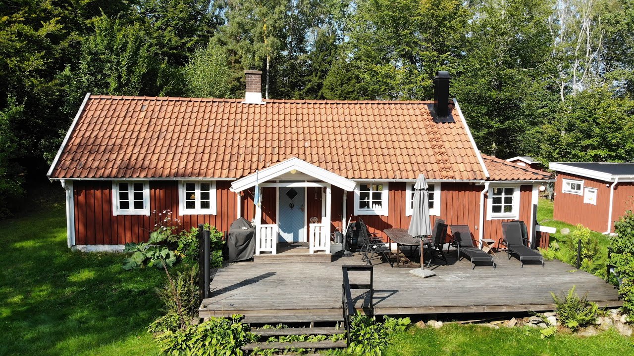 Eket v. Örkelljunga - ude, inde og fra luften!