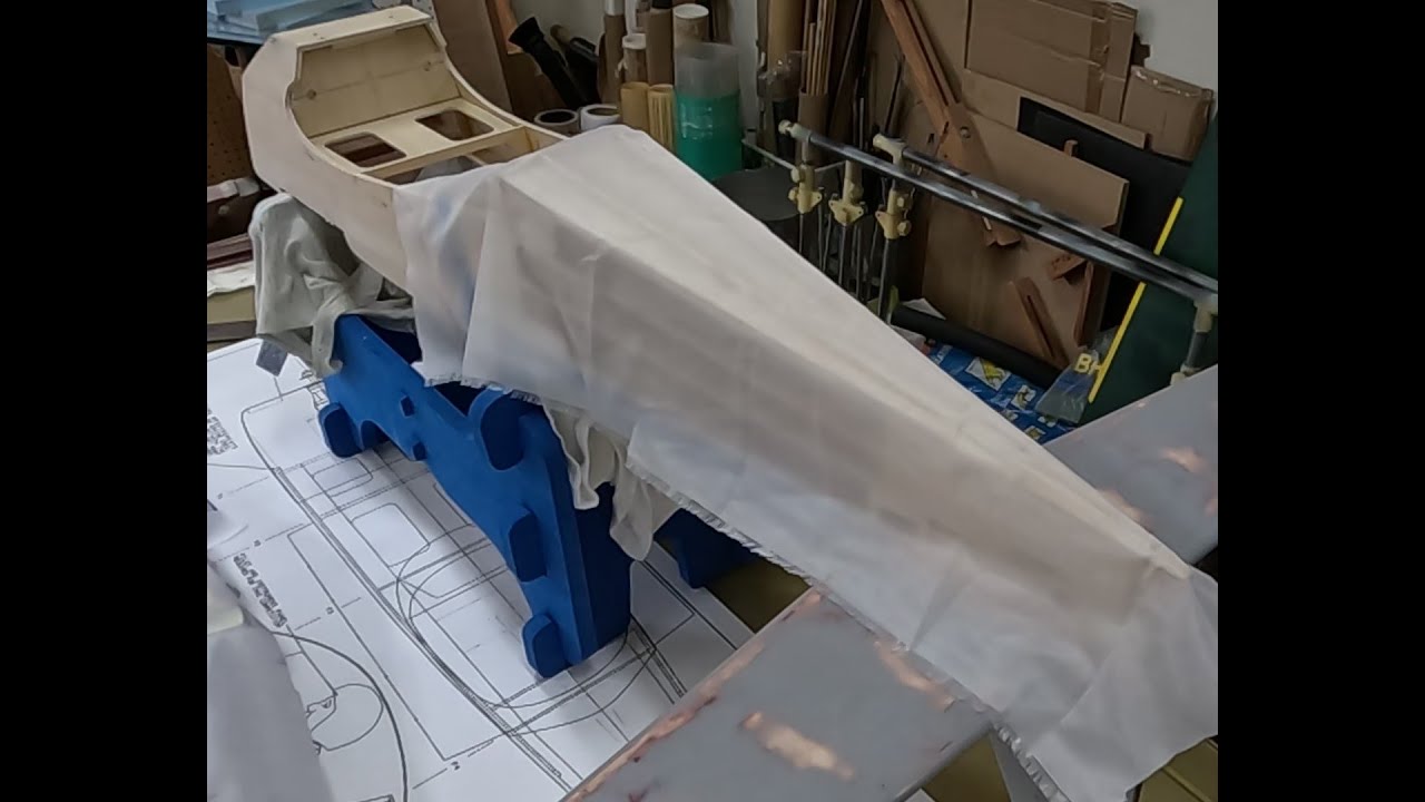 DR-107 One Design RC plane build, Update #21, Covering