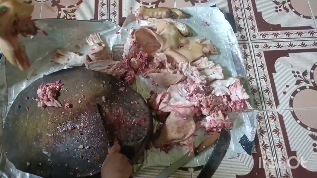 Local Naga Sausage ( Making Style)