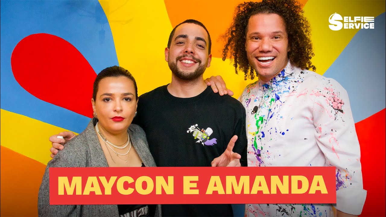 LUCAS SELFIE ENTREVISTA AMANDA RAMALHO E MAYCON DO BBB 24! 