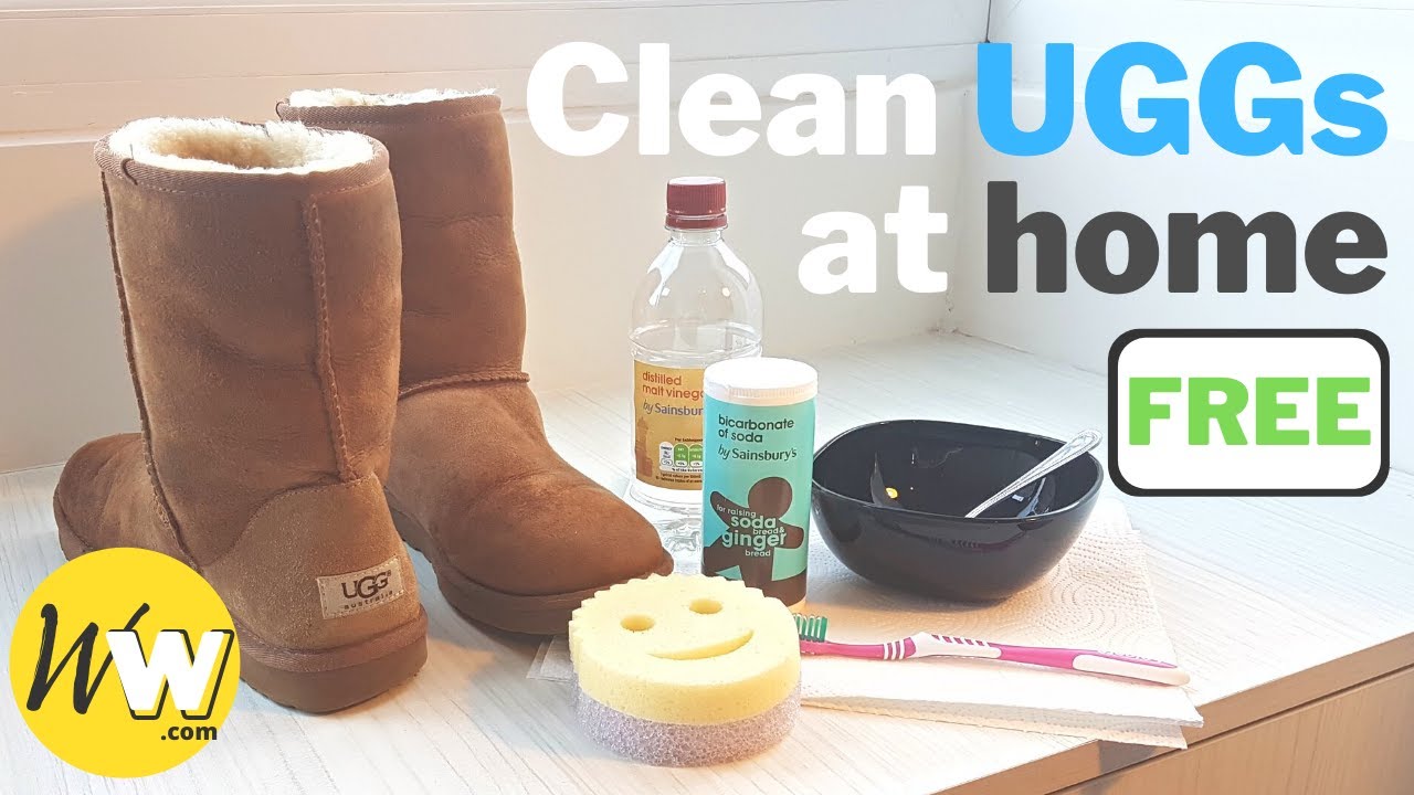 How to clean UGG boots & slippers at home for FREE