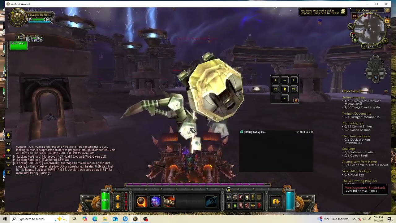 Flame Leviathan solo set up Ulduar 10m.MOP Classic