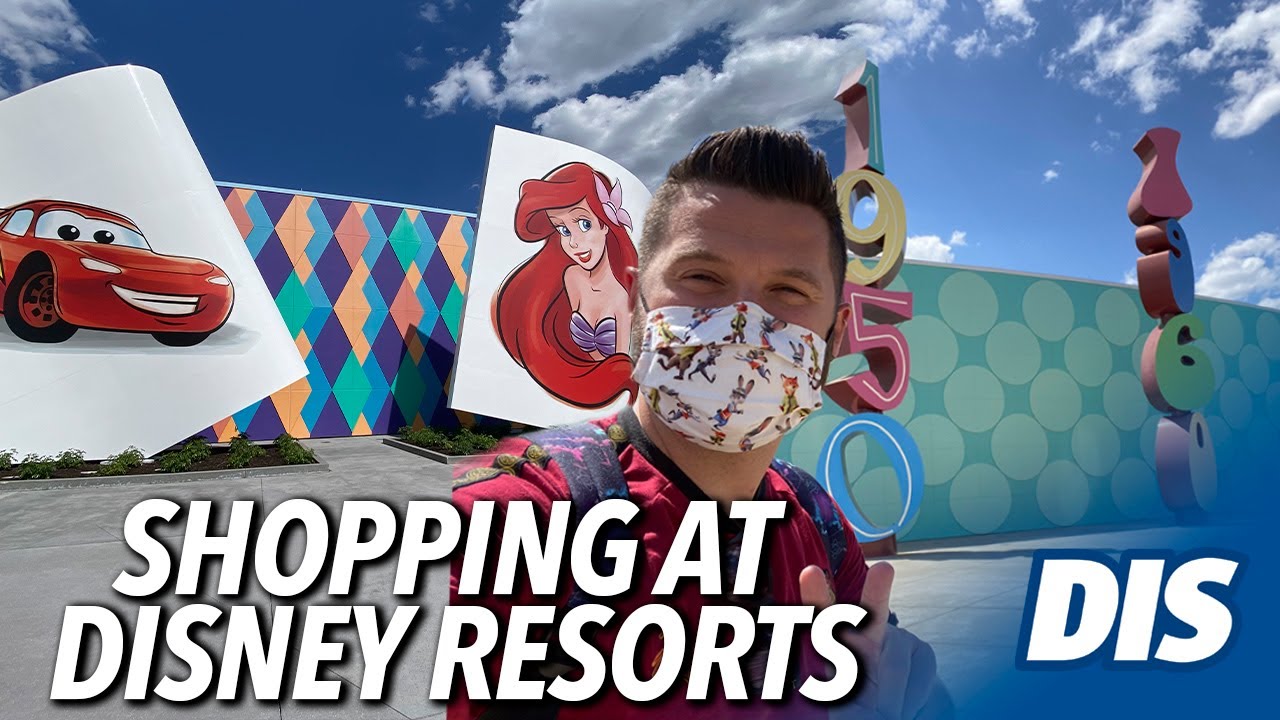 Shopping at Disney's Pop Century and Art of Animation Resorts
