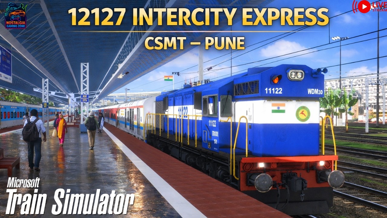 🚄 Live ICONIC WDM3D 🔥 Intercity Express | CSMT Shunting, Bankers & Ghat Action #shorts #shortsfeed