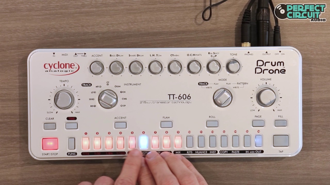 Cyclone Analogic Drum Drone TT-606 Demo