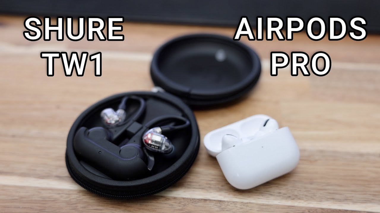 Shure True Wireless против AirPods Pro