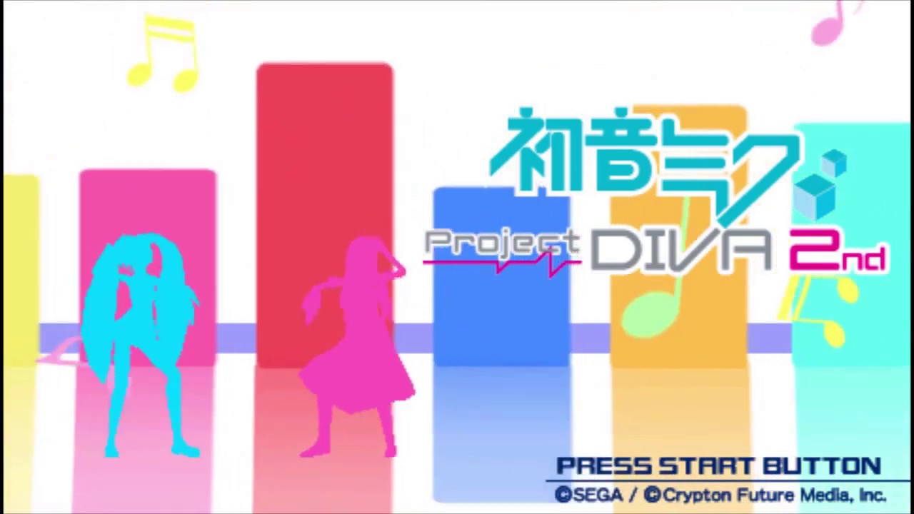 Hatsune Miku: Project DIVA 2nd - Title Screen BGM