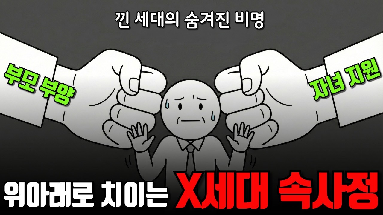 꼰대도 MZ도 아닌 세대 | X세대가 조용할 수밖에 없었던 이유