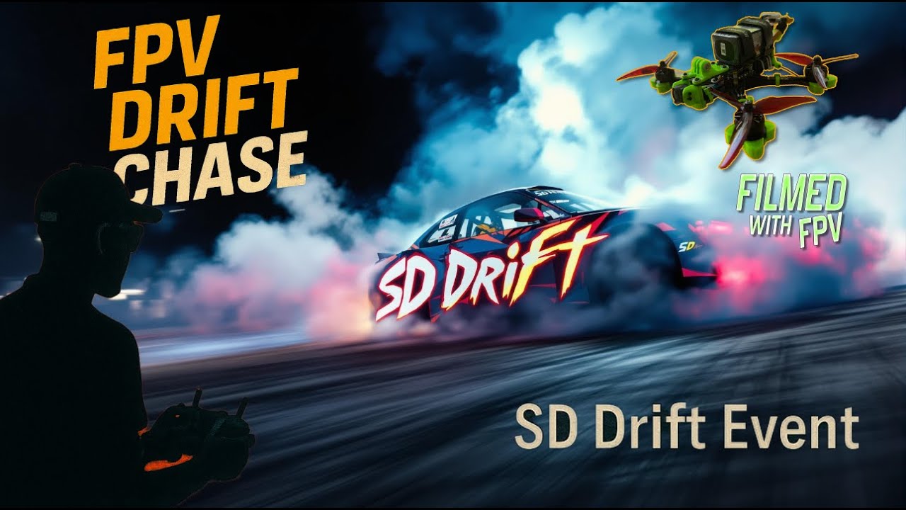 SD Drift: Insane FPV Drone Chase!
