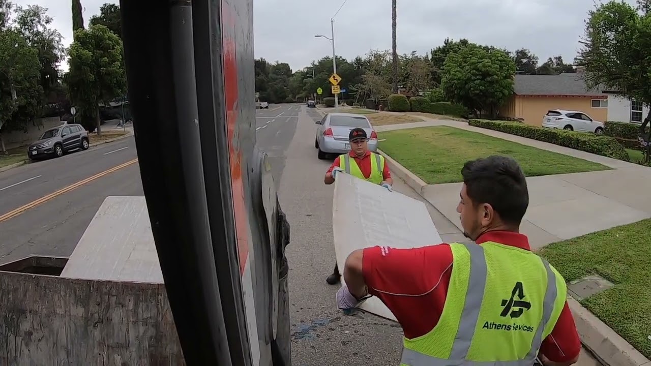 Garbage Truck GoPro Bulky Item Collection