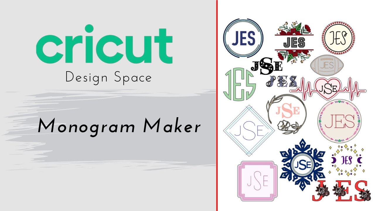 Cricut Monogram Maker