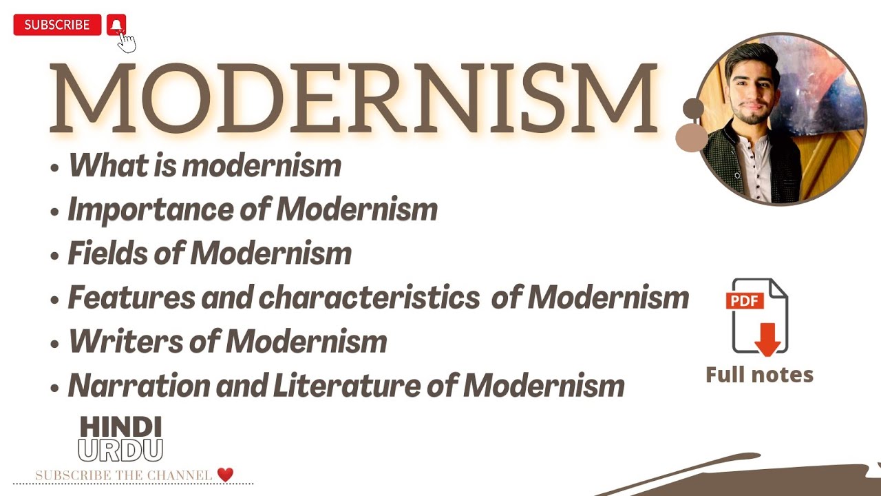 Modernism in literature | Features and characteristics  of Modernism |  Literary movement