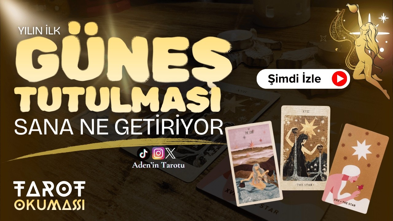 🌝Yılın ilk tutulması kaderini sessizce değiştiriyor| Güneş Tutulması sana ne getirecek?Desteni seç👇🏻