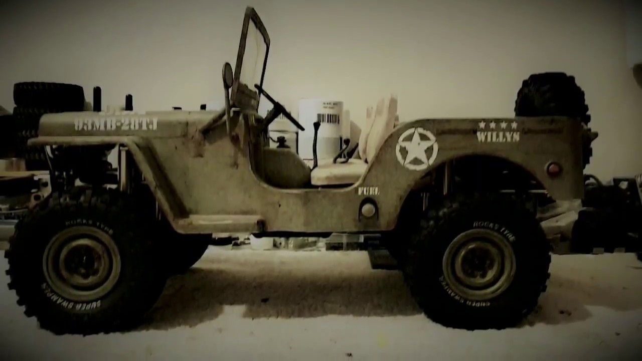 Gmade Sawback Willys , build , painting and first drive