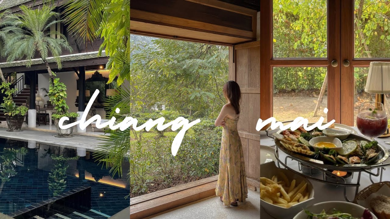 Chiang Mai Vlog | 3 days in Chiang Mai - travel vlog ⛰️🍃