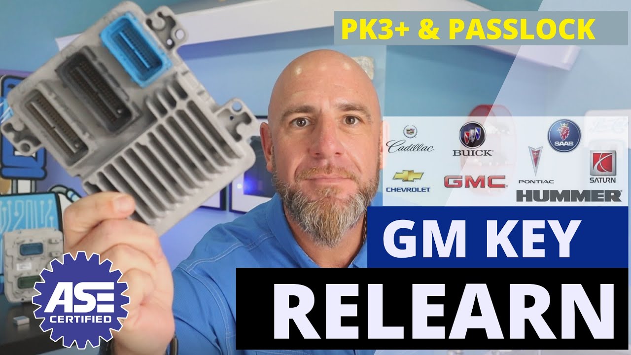КАК ПРОГРАММИРОВАНИЕ КЛЮЧА ДЛЯ ПРОТИВОУГОННОЙ СИСТЕМЫ GM/CHEVY - ЗАМЕНА ЭБУ PK3+ / БЛОКИРОВКА ПАРОЛЯ