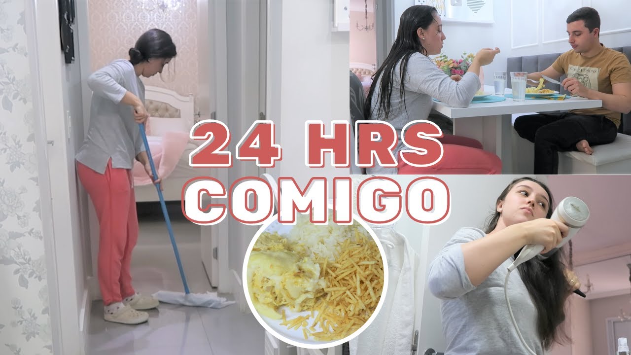 ROTINA DE CASA: 24 HORAS COMIGO | Natália Hollup